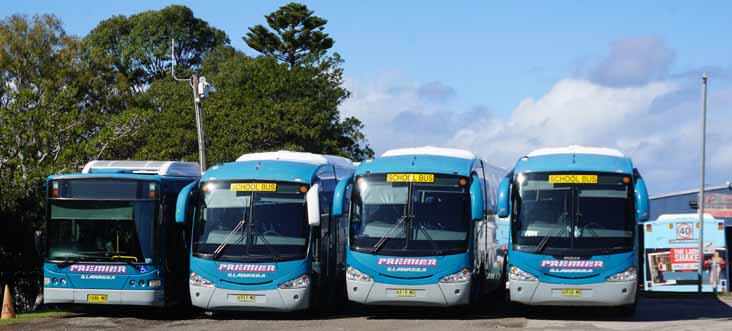 Premier Mercedes OH1830LE Volgren CR228L 1686, OH1830L Irizar Century 6917, 6919 & 6918